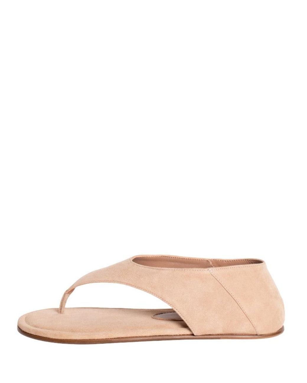 Gia Borghini Pink Solid Sandals