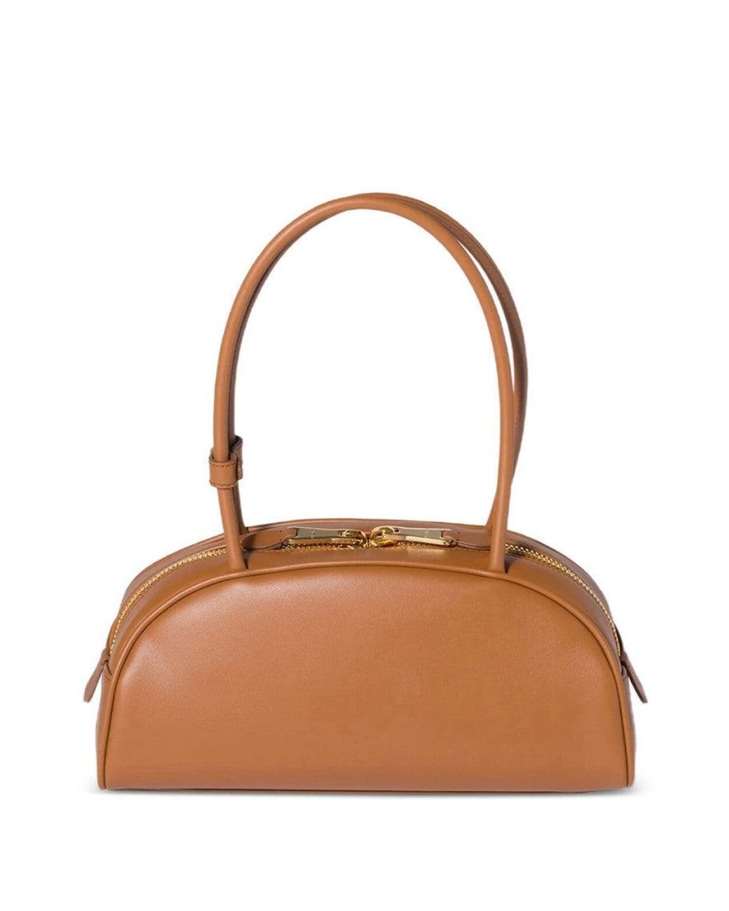 Miu Miu Brown Beau Medium Shoulder Bag