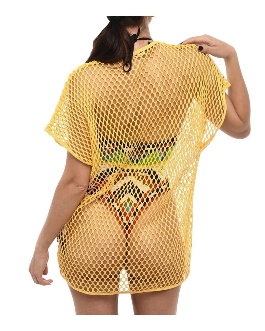 DSquared² Yellow Solid Swimwear