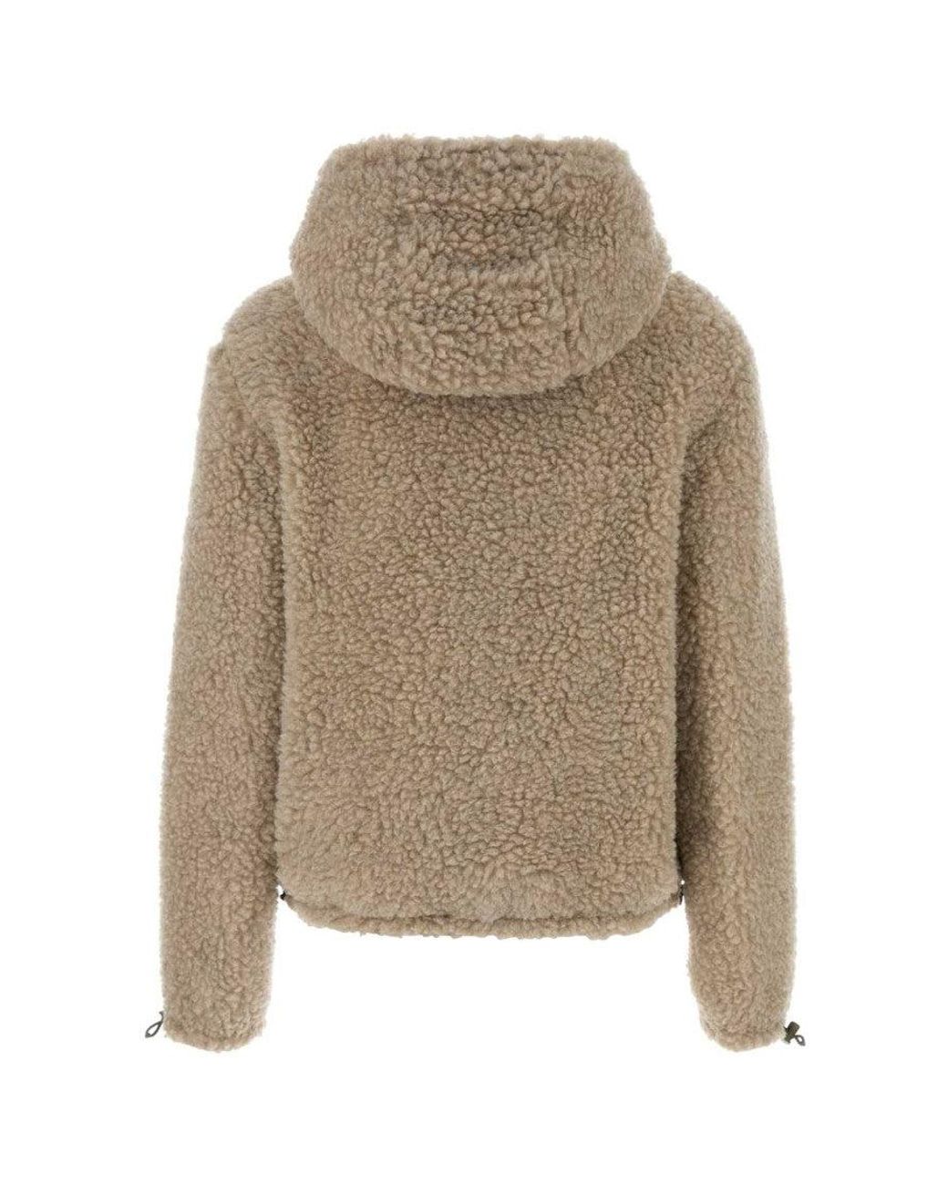 Miu Miu Green And Wool Blouson Jacket