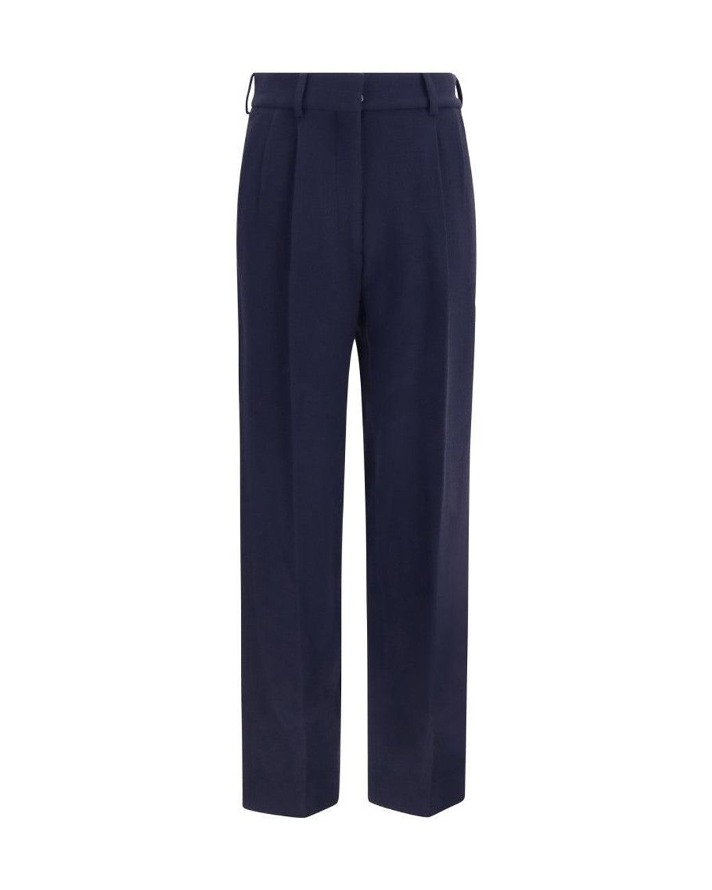 Blazé Milano Blue Blazè Milano Alcanara Fox Lightweight Wool Pants