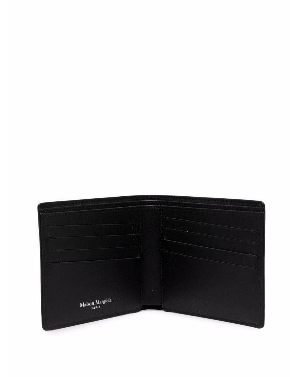 Maison Margiela Black Signature Wallet for men
