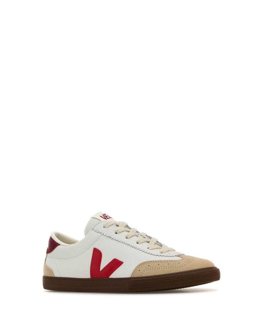 Veja Pink Logo Sneakers