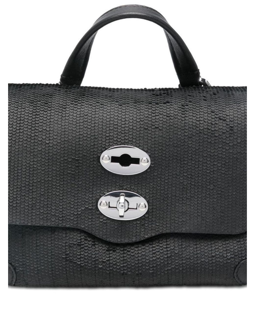 Zanellato Black Postina Baby Satchel