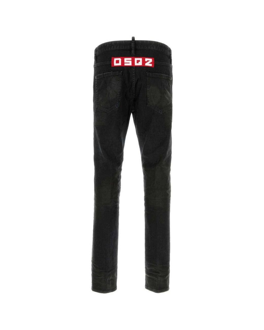 DSquared² Black Jeans for men