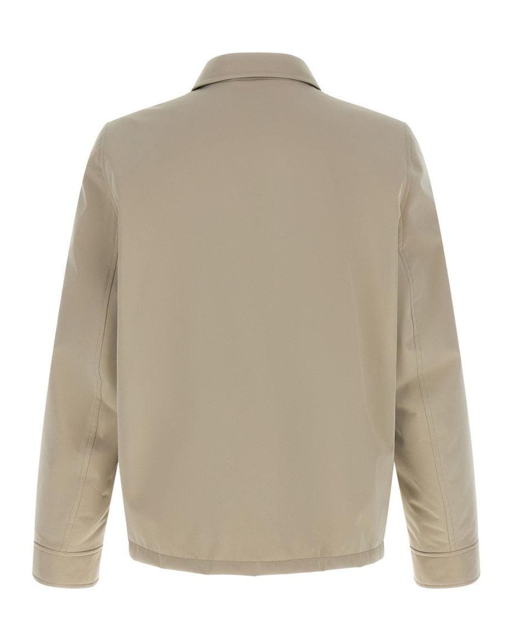 Brunello Cucinelli Natural Light Padded Jacket for men