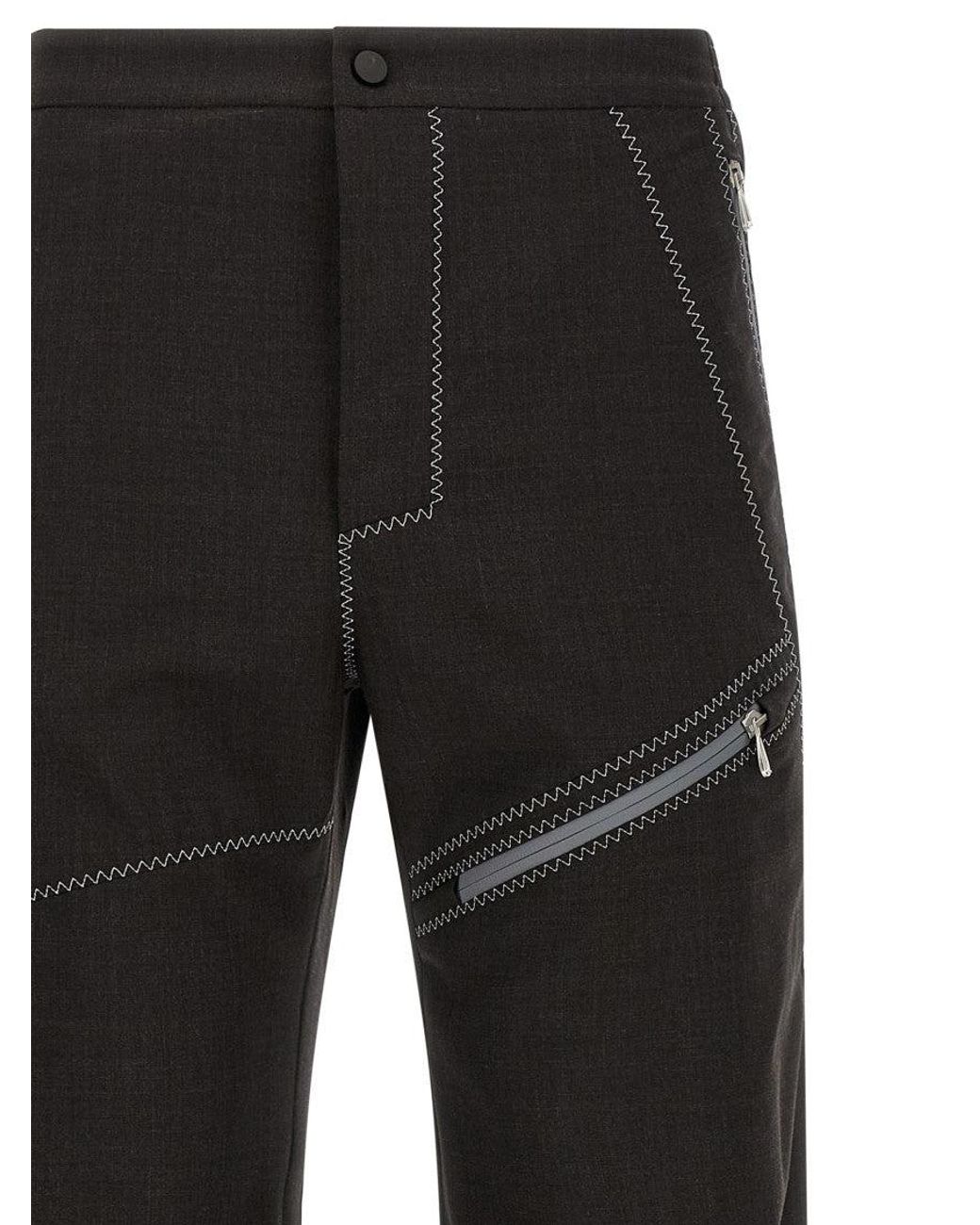 Kiko Kostadinov Black Trousers for men