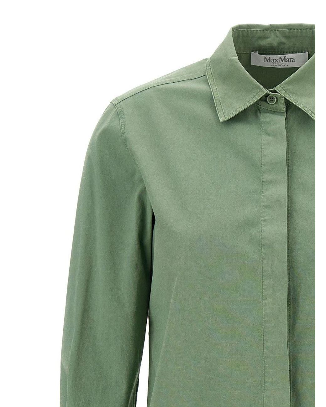 Max Mara Green 'Francia' Shirt