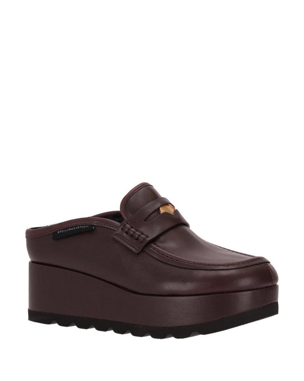 Stella McCartney Brown Solid Mules