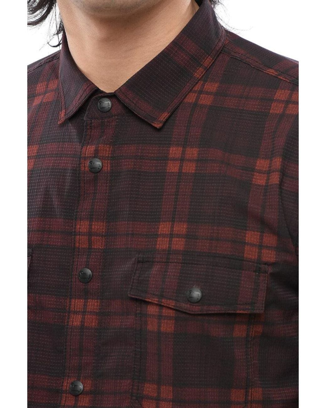 Woolrich Red Regular Check Shirt for men