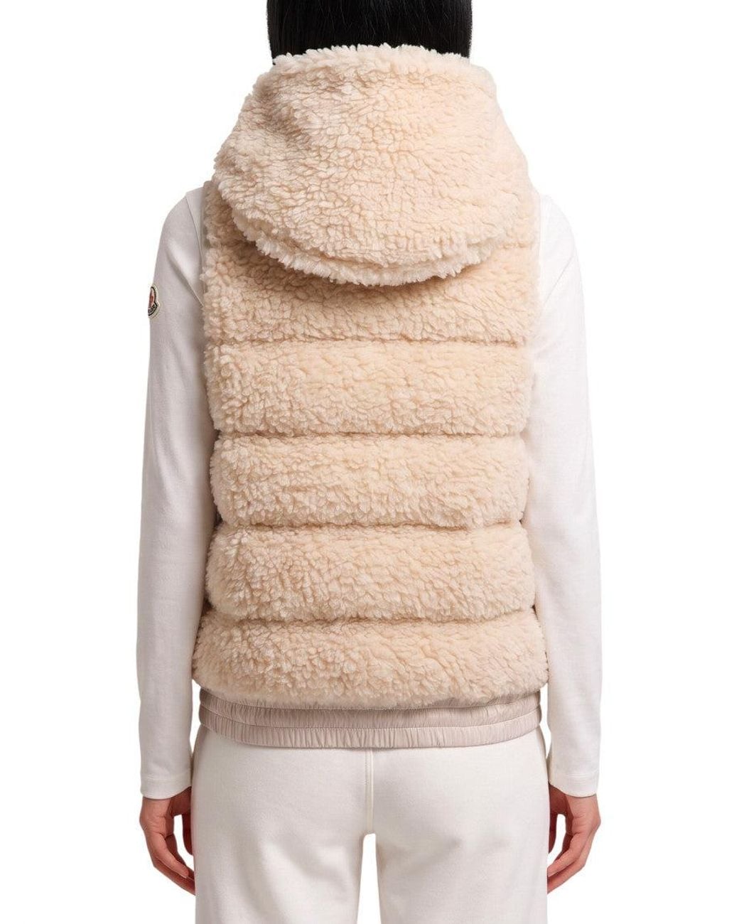Moncler Natural Textured Hood Jacket