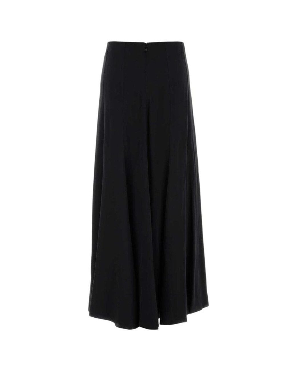 Chloé Black Solid Maxi Skirt