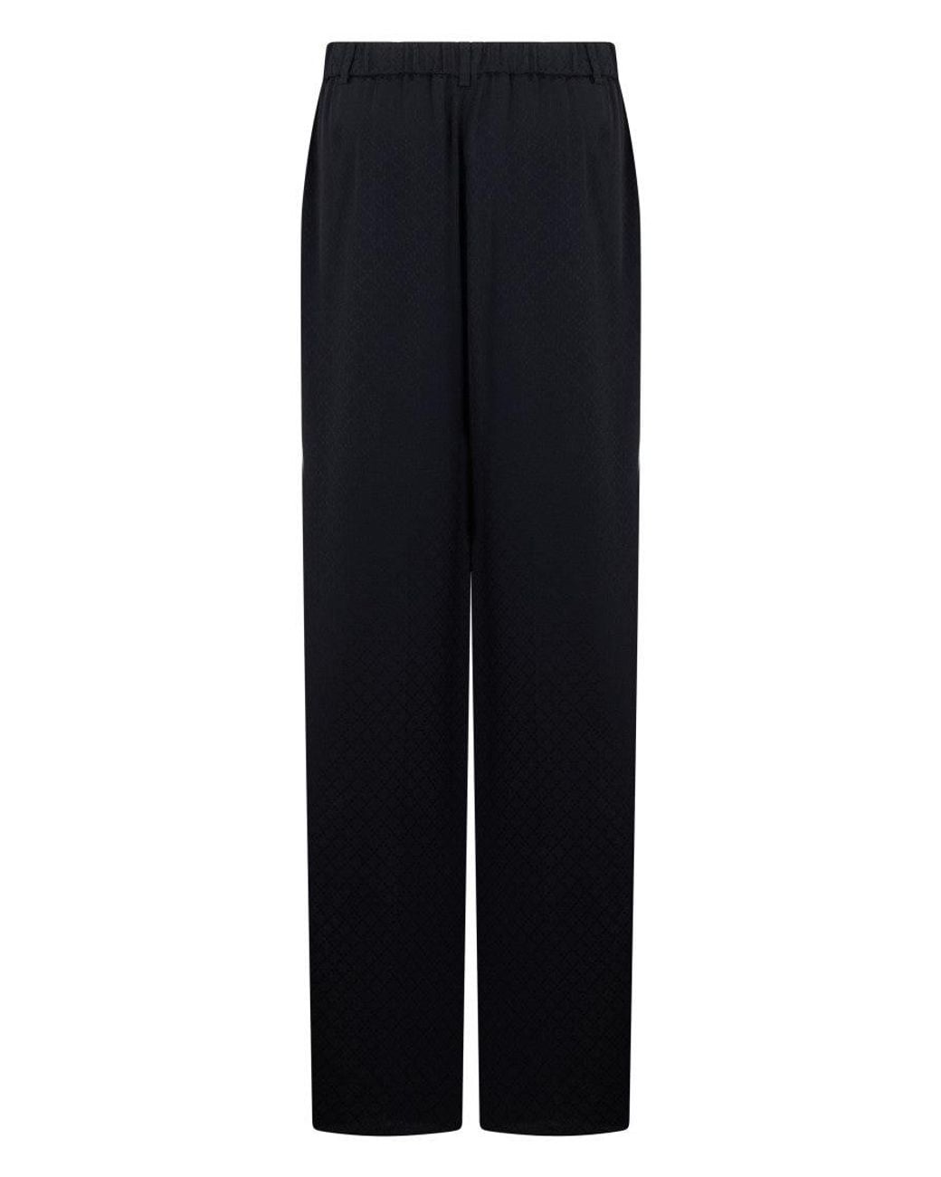 Gucci Blue Loose Flat Front Pants