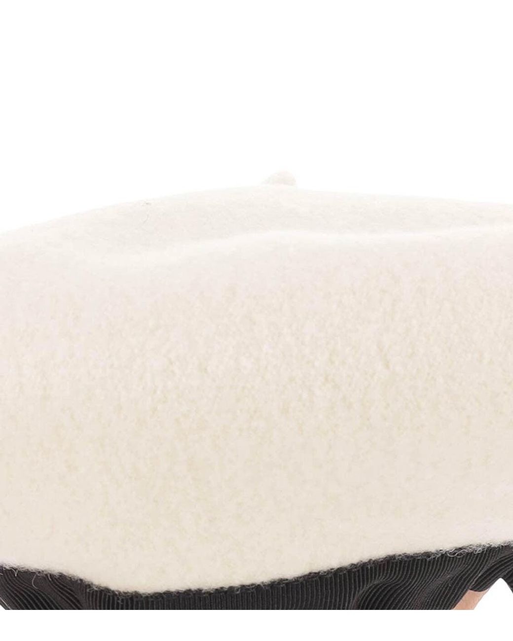Patou Natural Logo Beret Hat