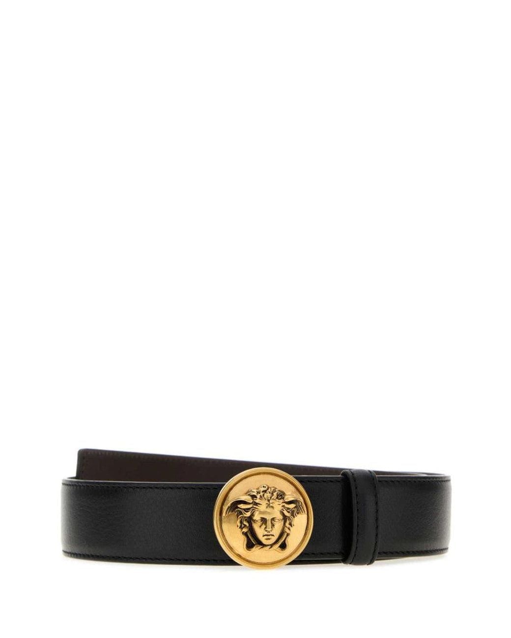 Versace White Logo Buckle Belt for men