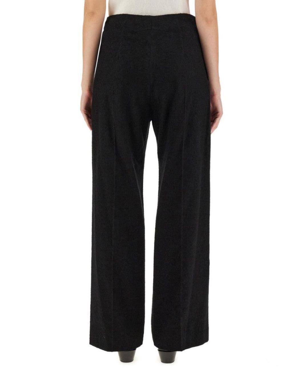 Patou Black Iconic Pants For Modern