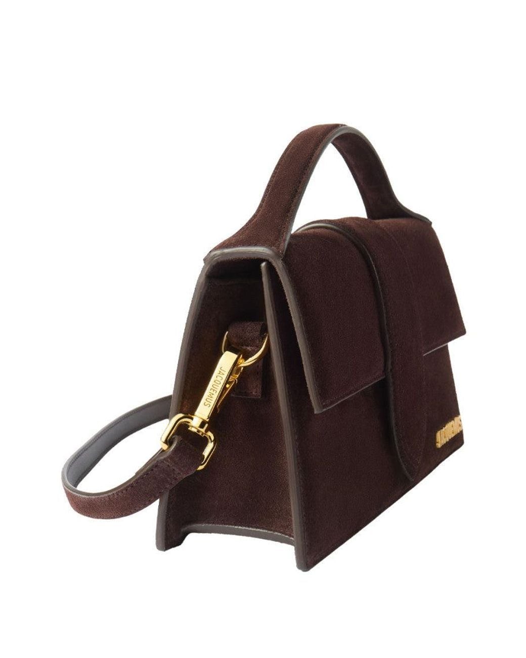 Jacquemus Brown Dark Bambino Large Crossbody Bag