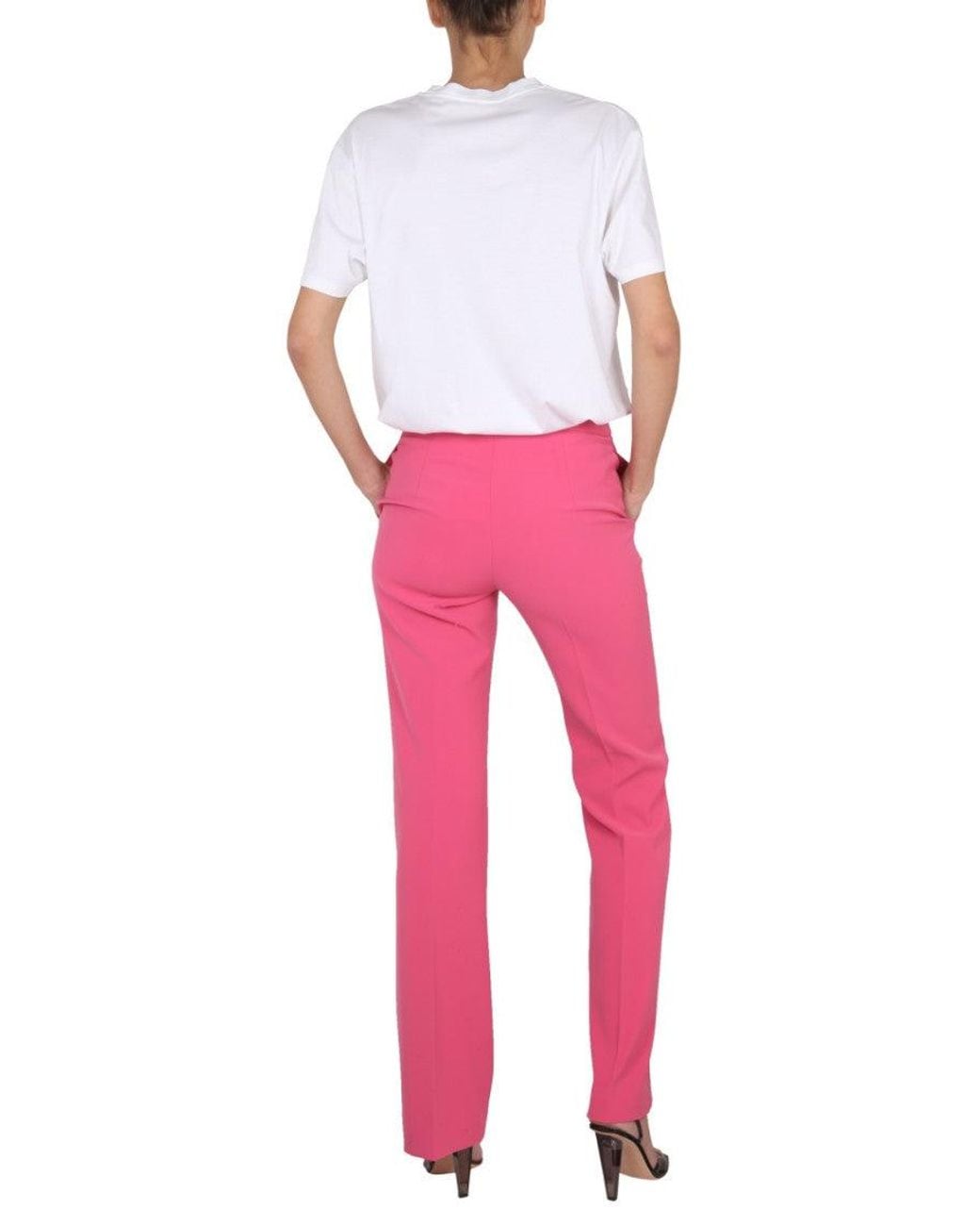 Moschino Pink Baroque Furnishing Pants