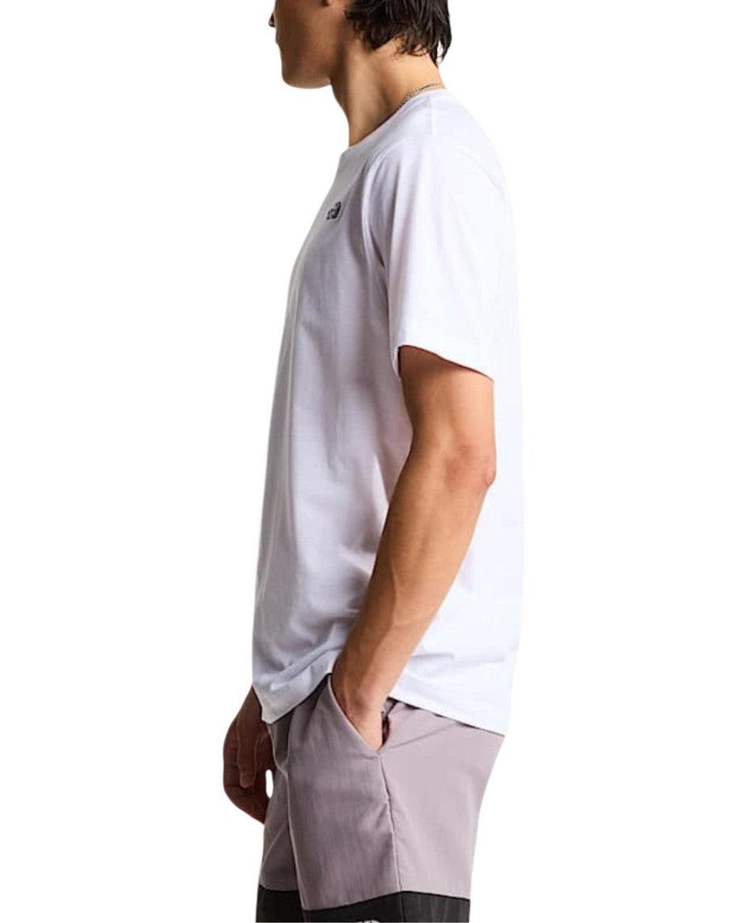 The North Face White Crew Neck T-Shirt for men