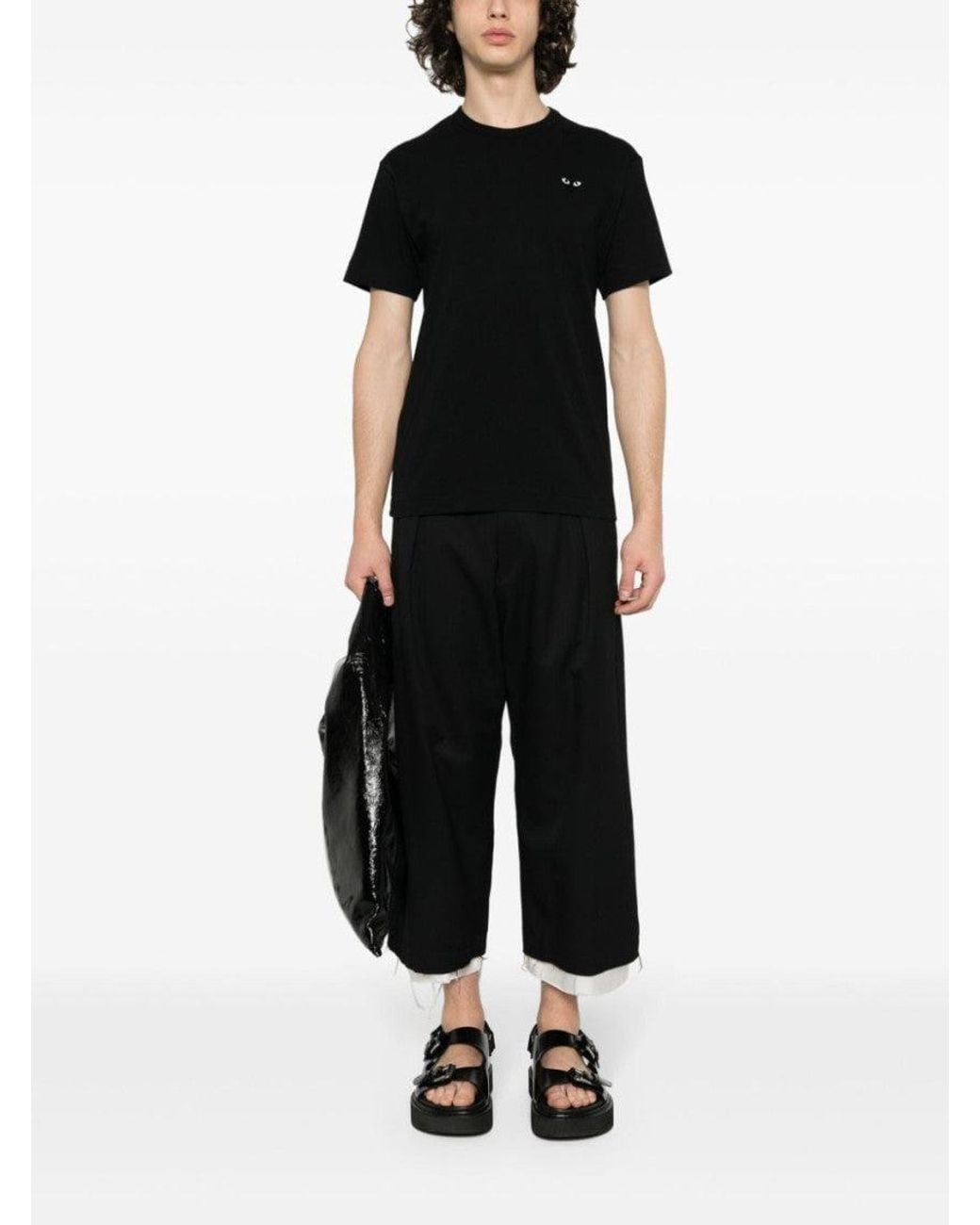 Comme des Garçons Black Heart Cotton T-Shirt for men