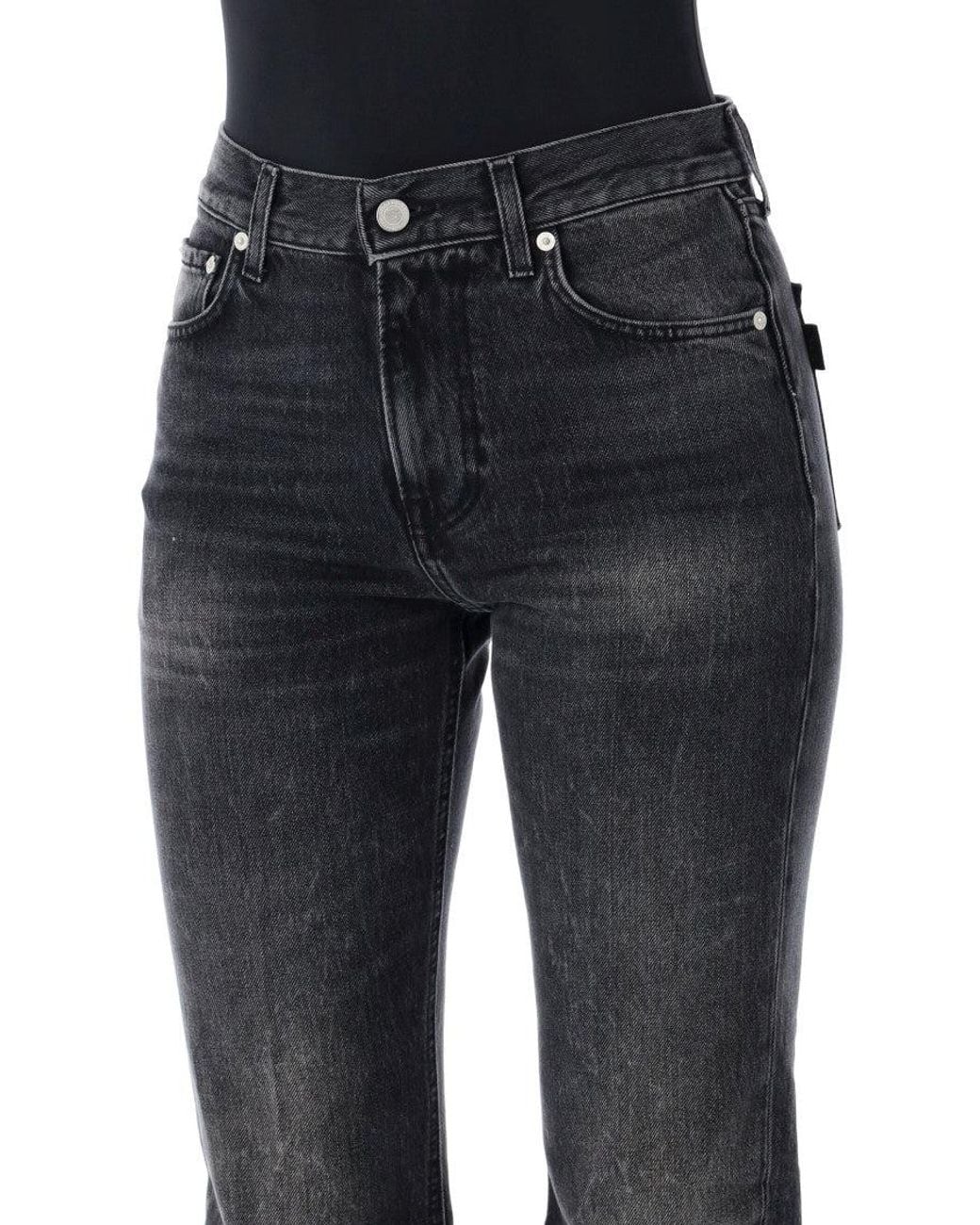 Haikure Blue Straight-Leg Jeans