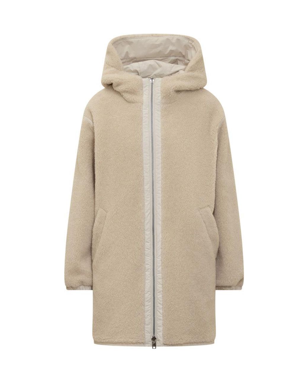 Woolrich Natural Solid Hood Jacket