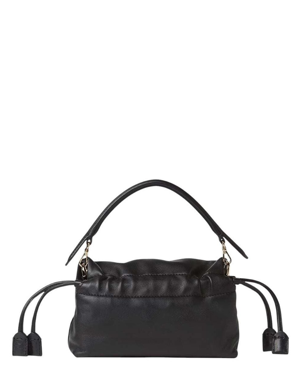 Fendi Black Baguette Small Shoulder Bag