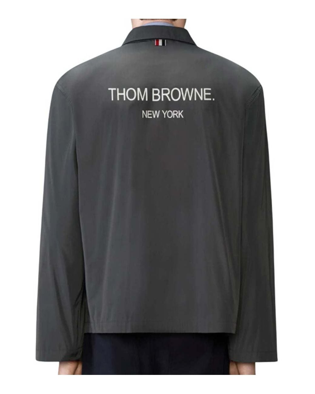 Thom Browne Gray Shirt Jacket for men