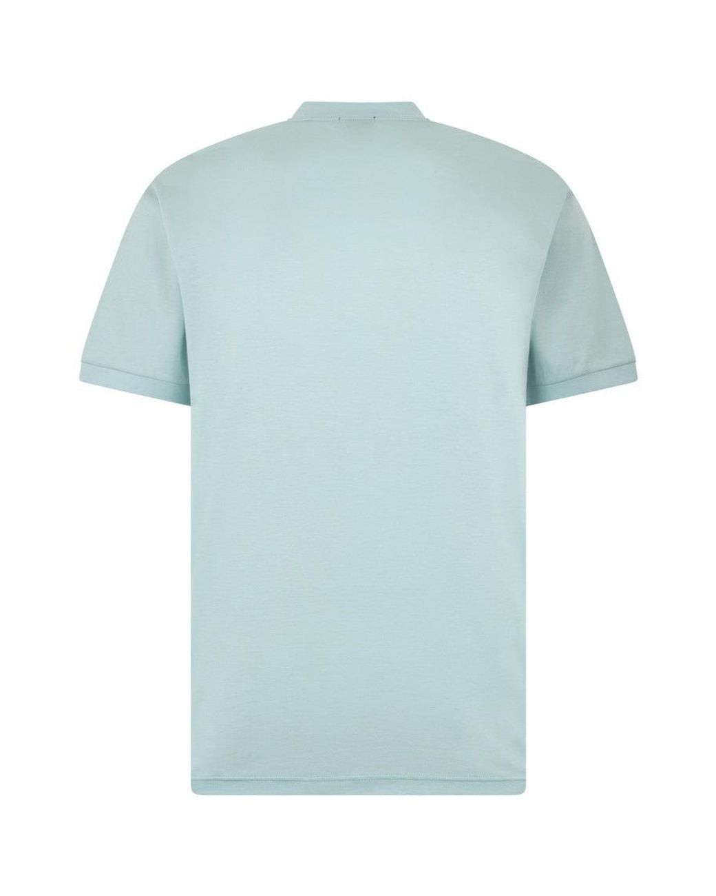 Boss Blue Band Collar T-Shirt for men