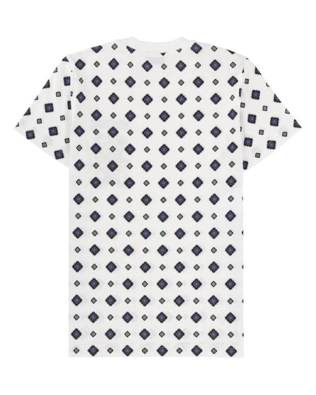 Moschino White Printed Cotton T-Shirt T-Shirts
