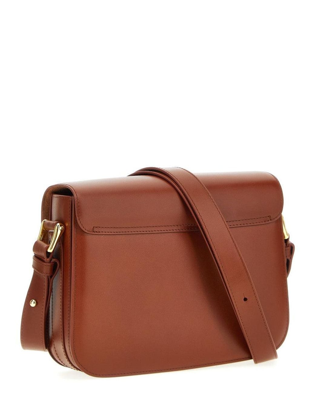 A.P.C. Brown Grace Crossbody Bag