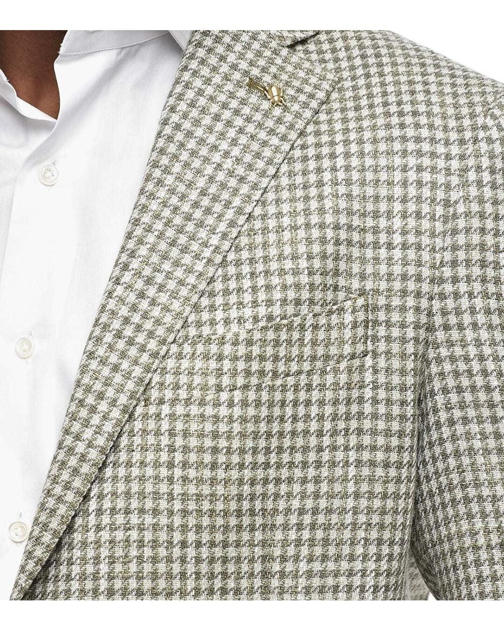 Corneliani Gray Notched Lapel Blazer for men