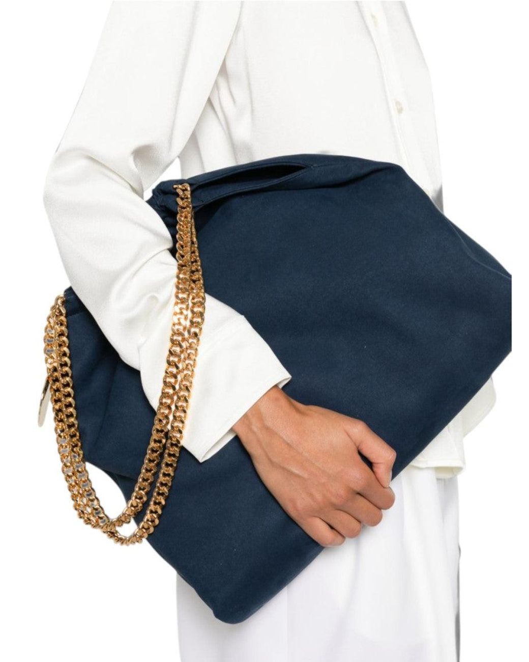 Stella McCartney Blue Falabella Medium Tote