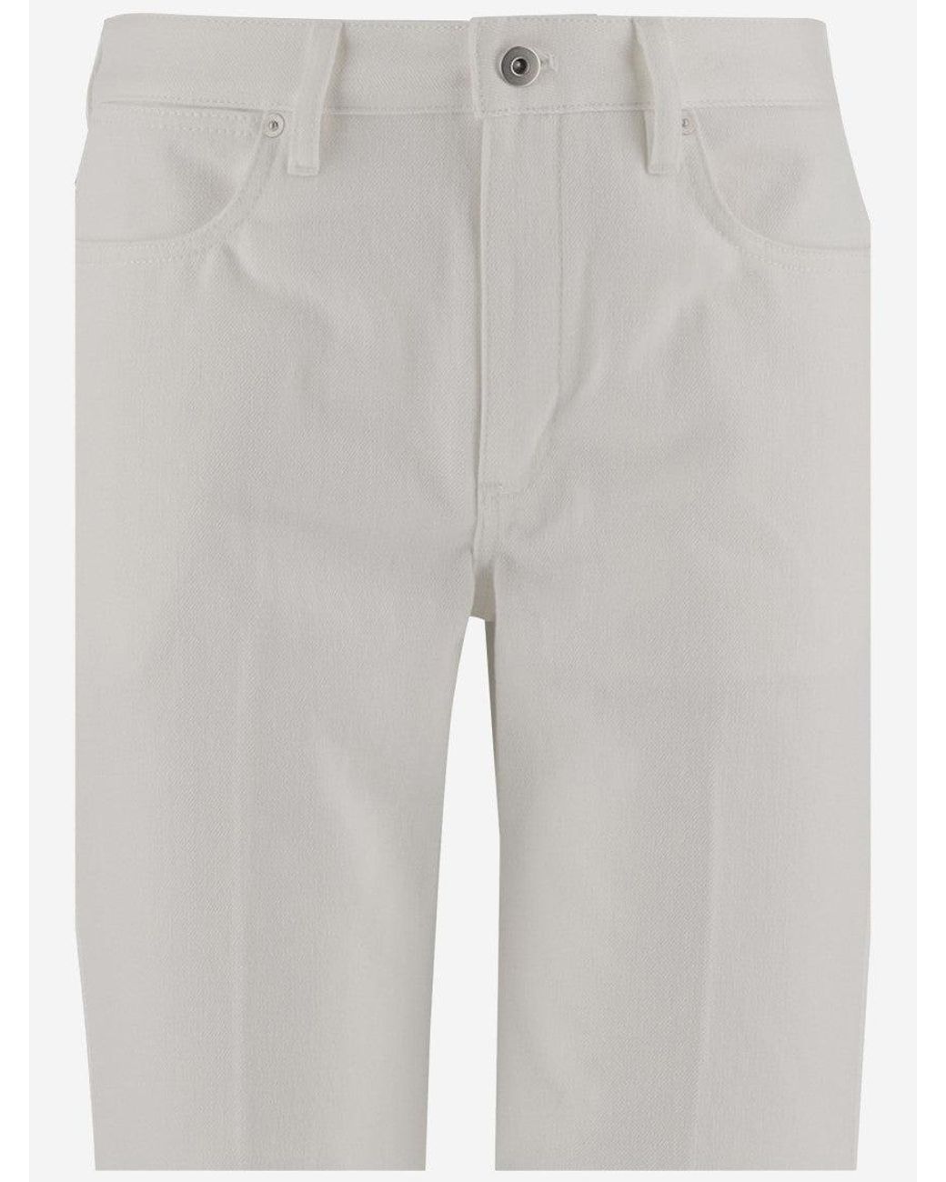 Jil Sander Gray Flared Jeans