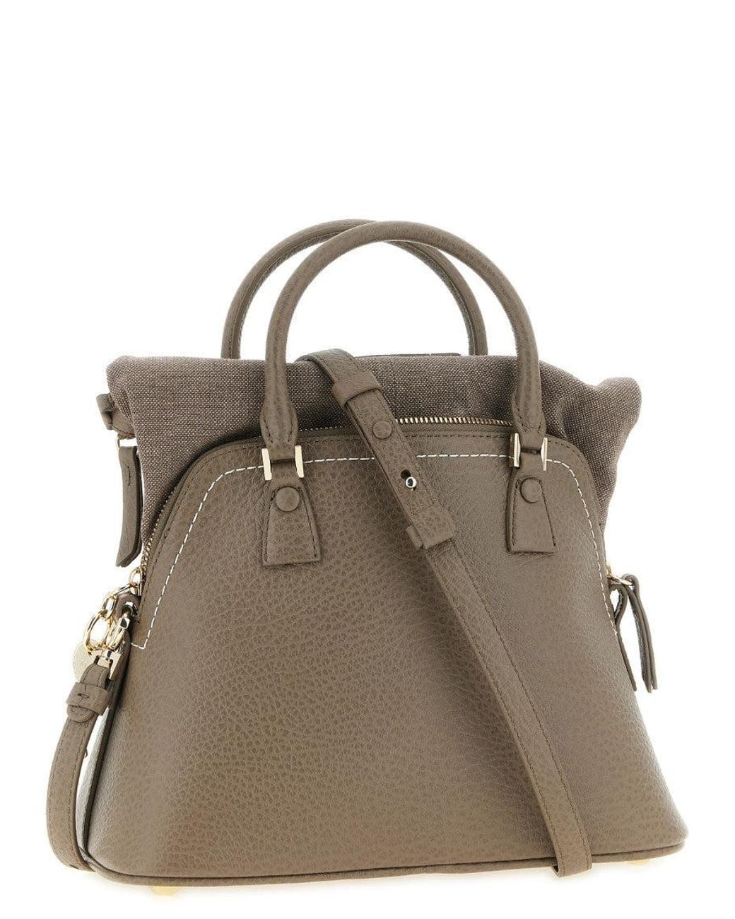 Maison Margiela Brown 5Ac Classique Mini Satchel