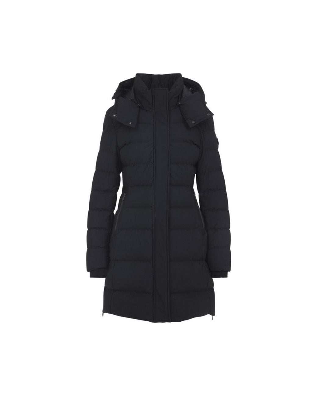 Moose Knuckles Black Watershed 3 Parka Jacket
