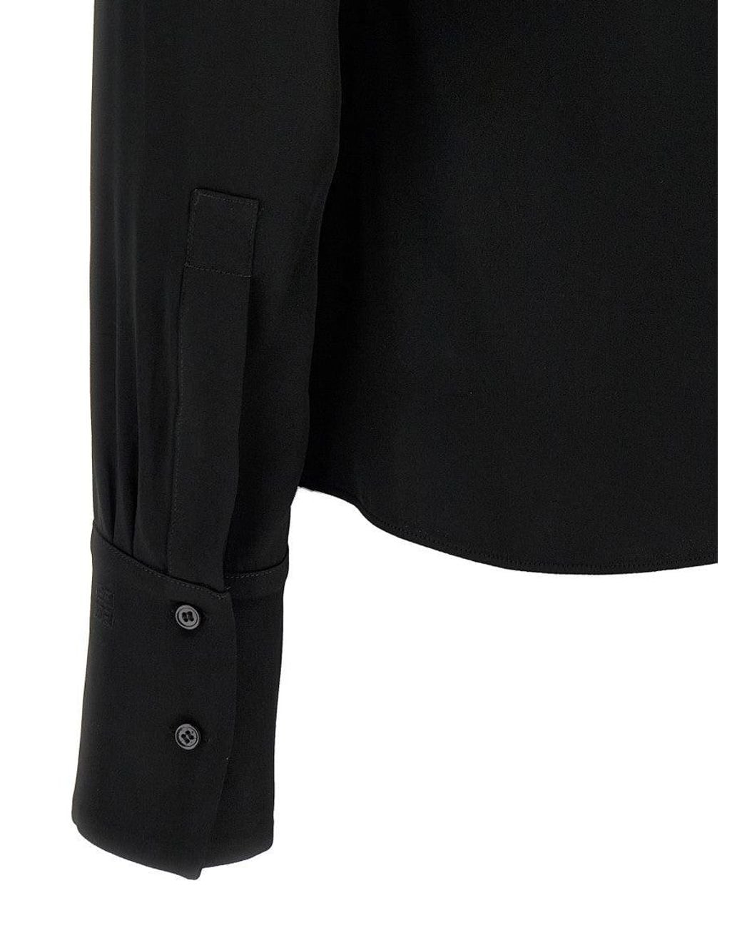 Givenchy Black Viscose Blouse