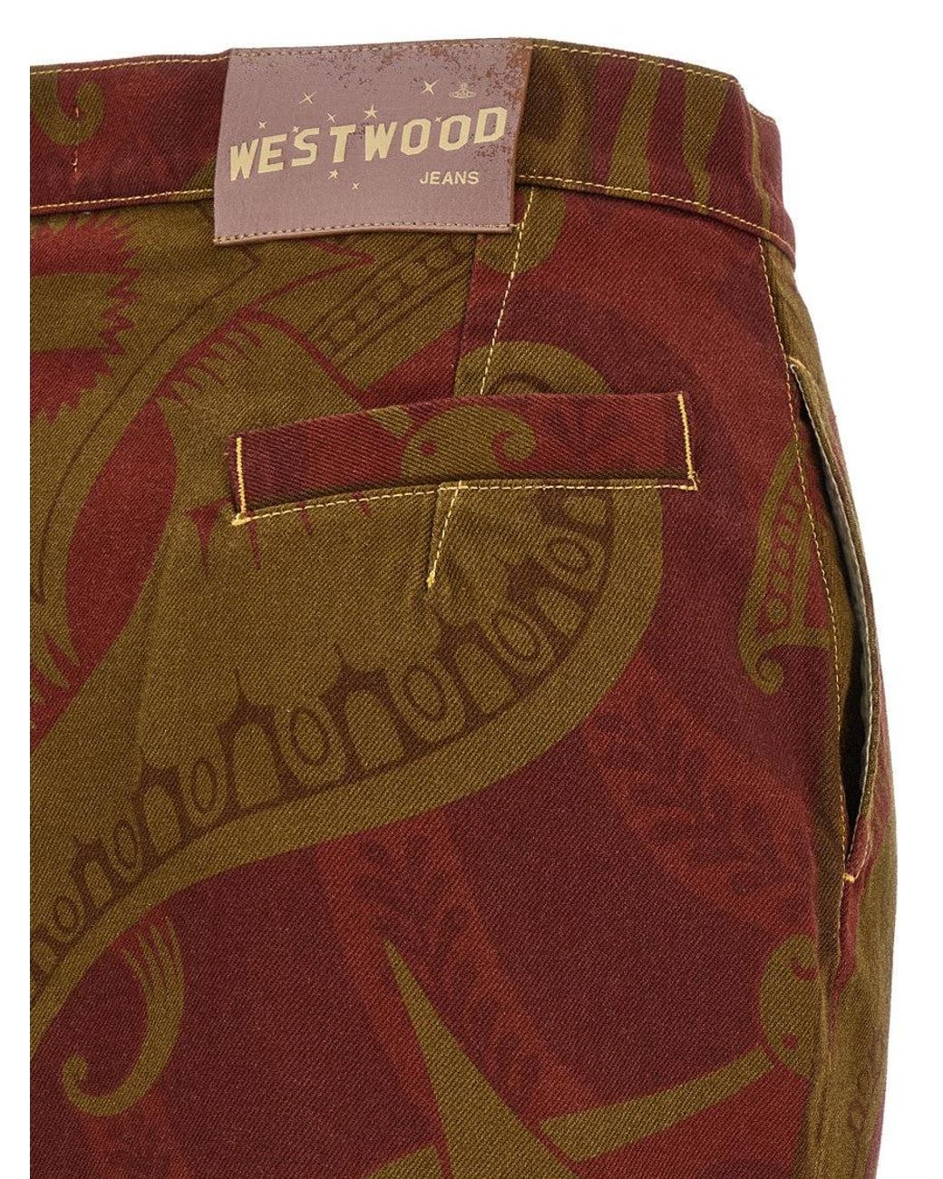 Vivienne Westwood Brown 'Trousers Skirt' Skirt