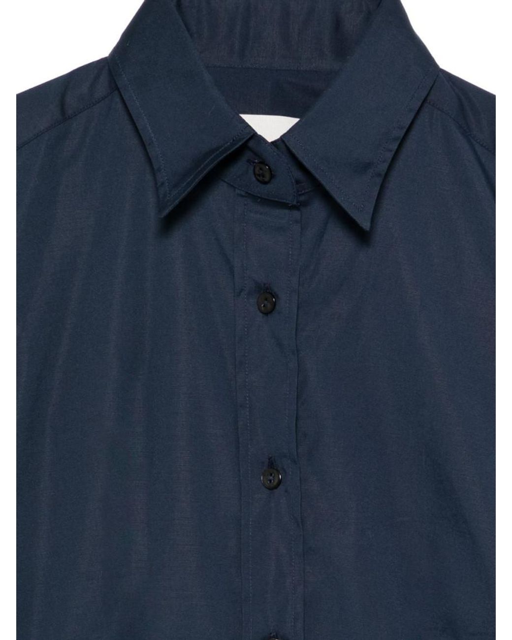 Xacus Blue Regular Solid Shirt