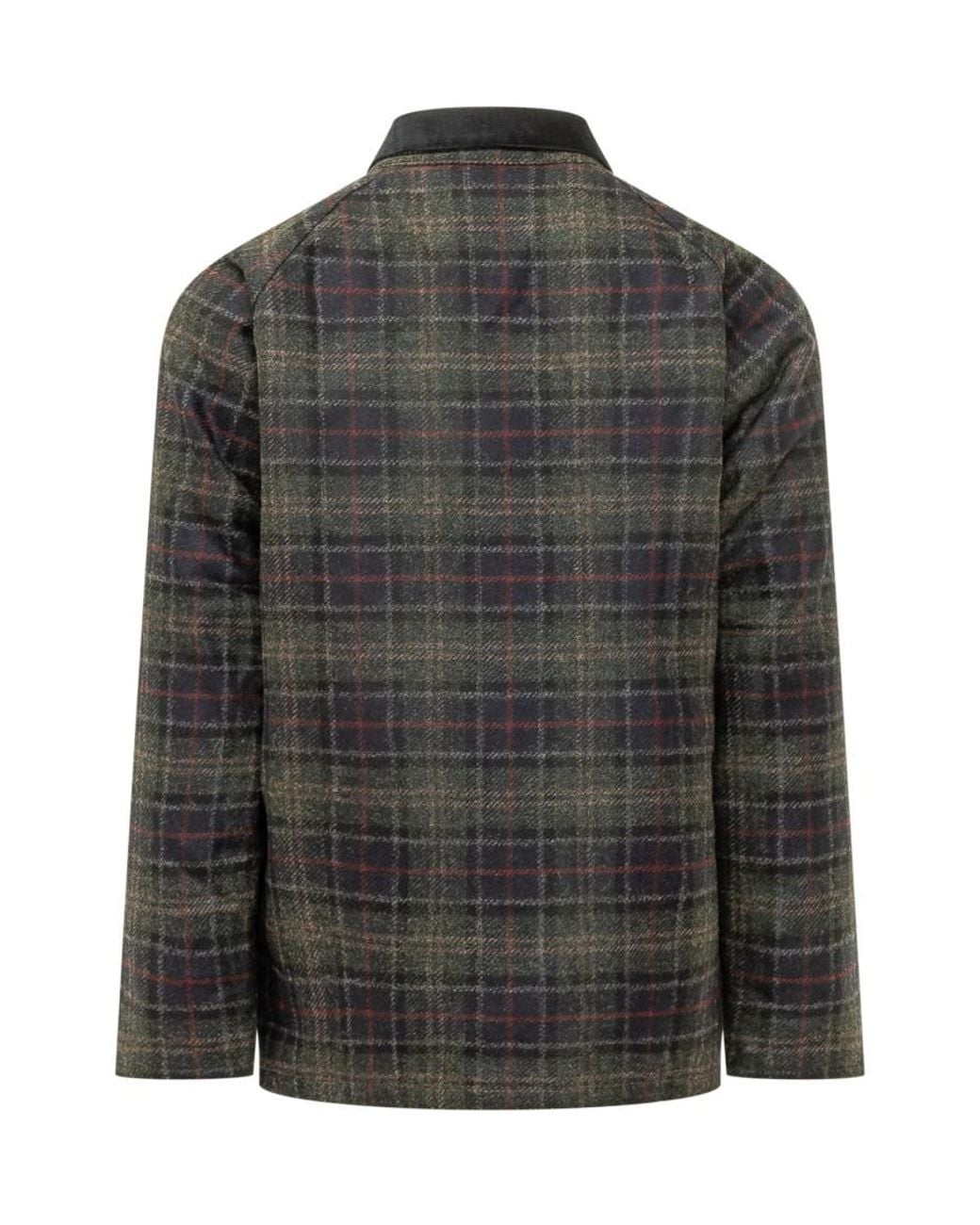 Barbour Black Plaid Regular Jacket for men