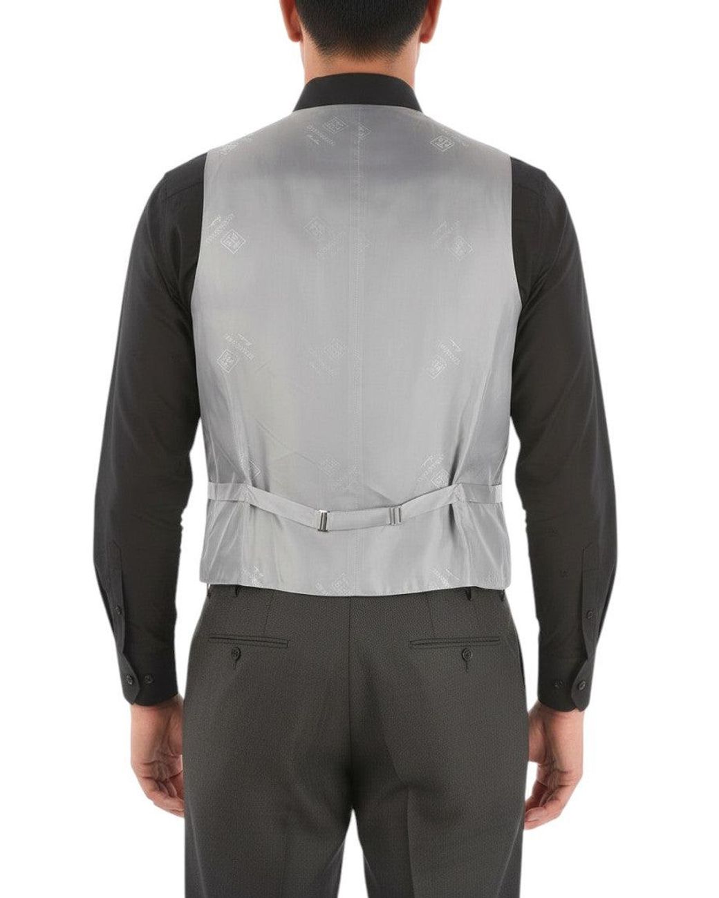Corneliani Gray V Neck Waistcoat for men