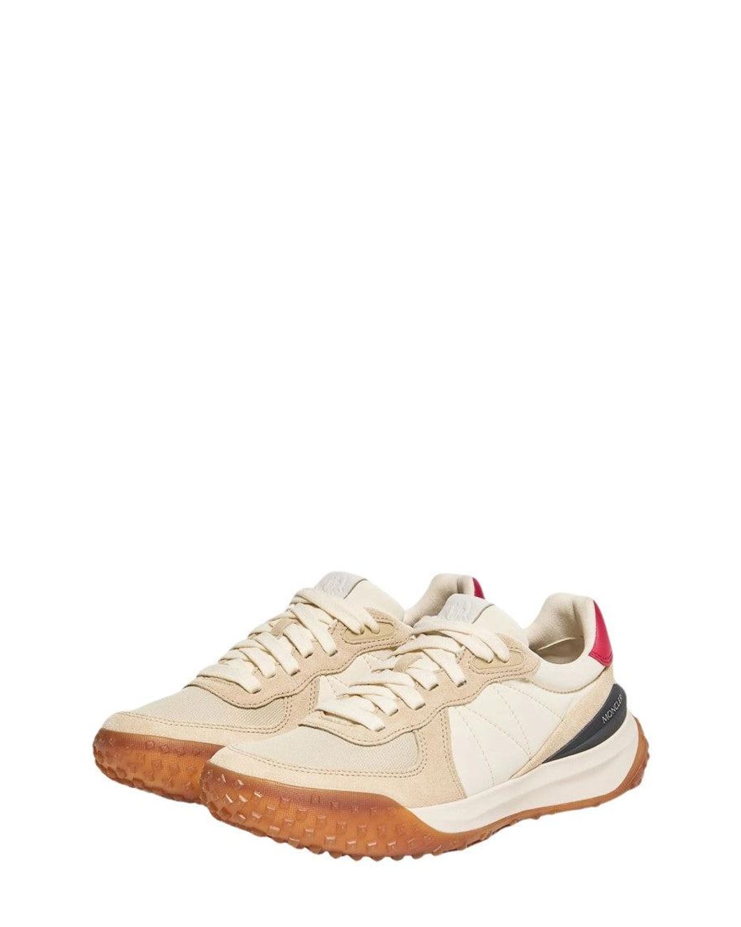 Moncler White City-Trek Sneakers