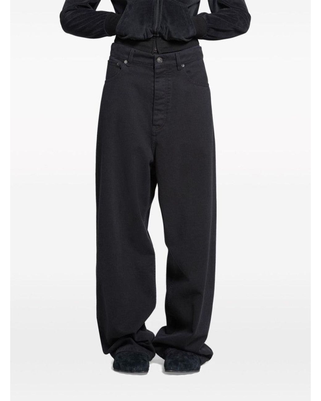 Balenciaga Blue Baggy Denim Jeans