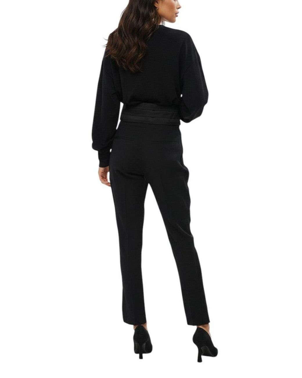 Balmain Black Straight Fit Pants