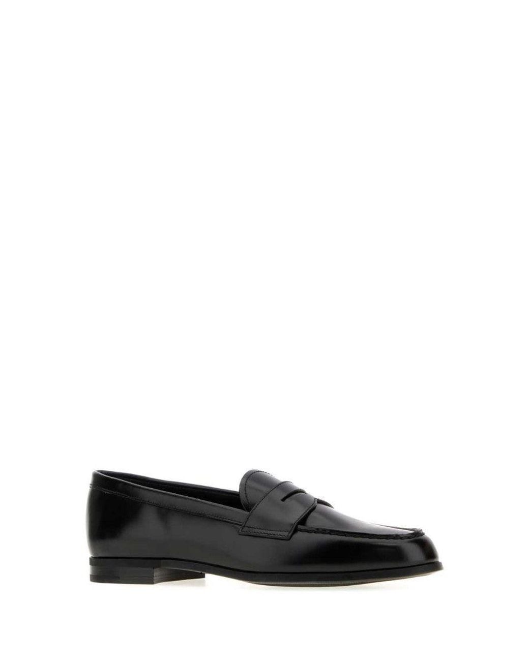 Church's Black Leather Natalie Loafers