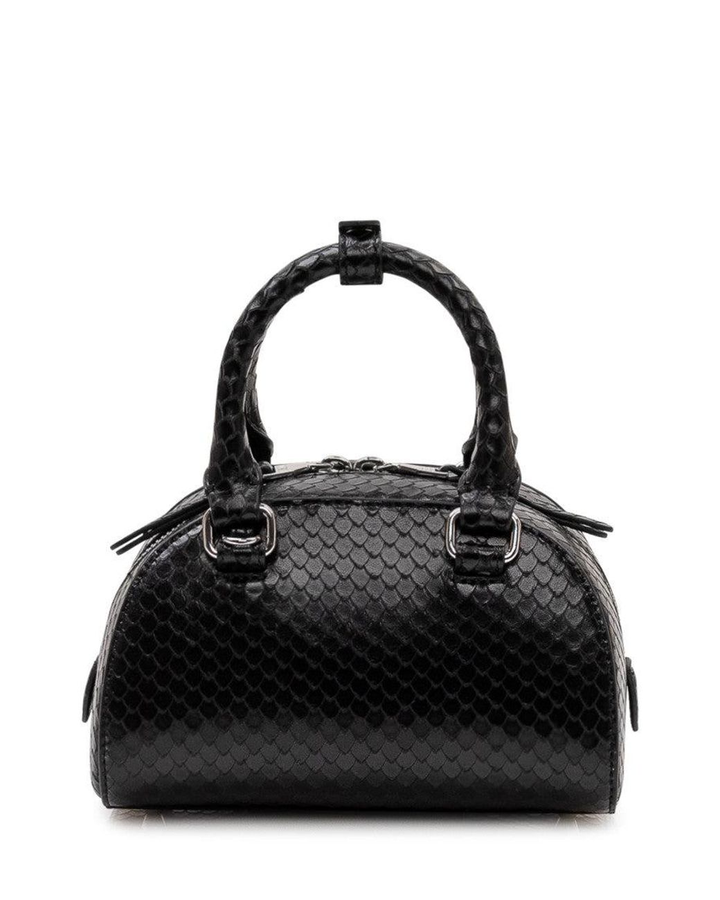 DIESEL Black 1Dr Dome Small Duffle Bag