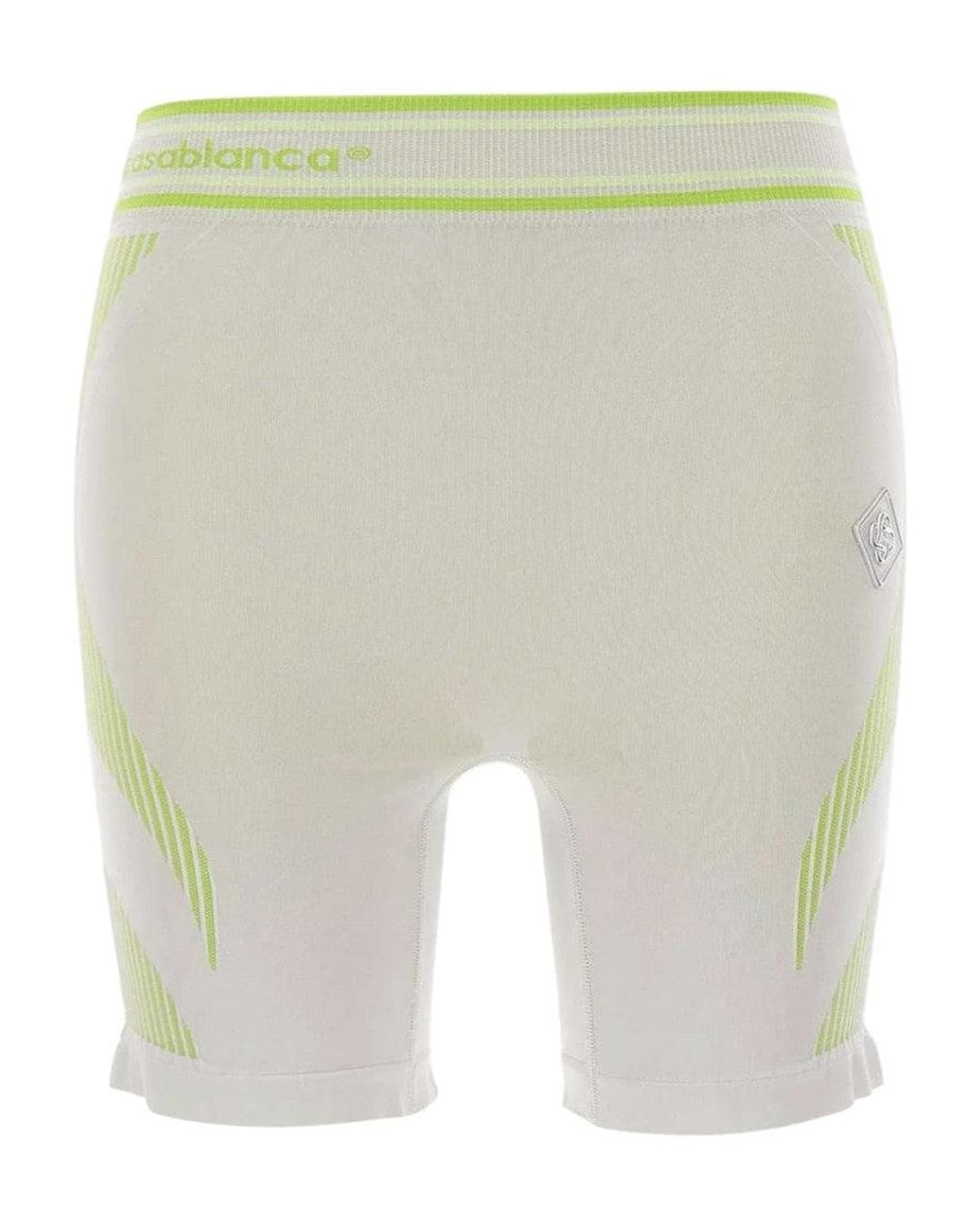 Casablanca Gray Knitted Logo Shorts