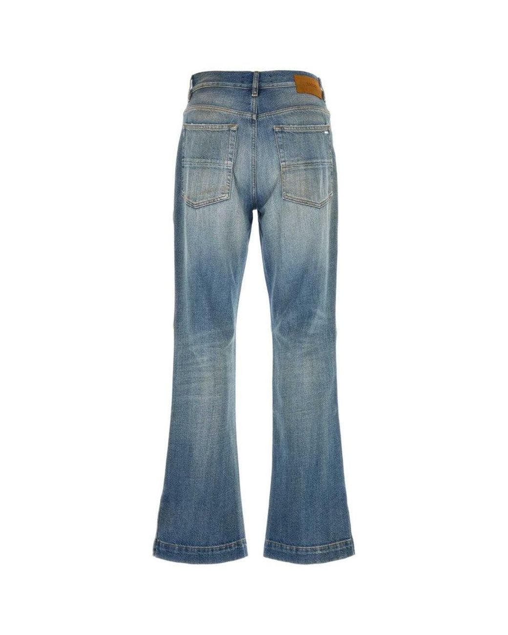 Amiri Blue Light Flared Jeans for men