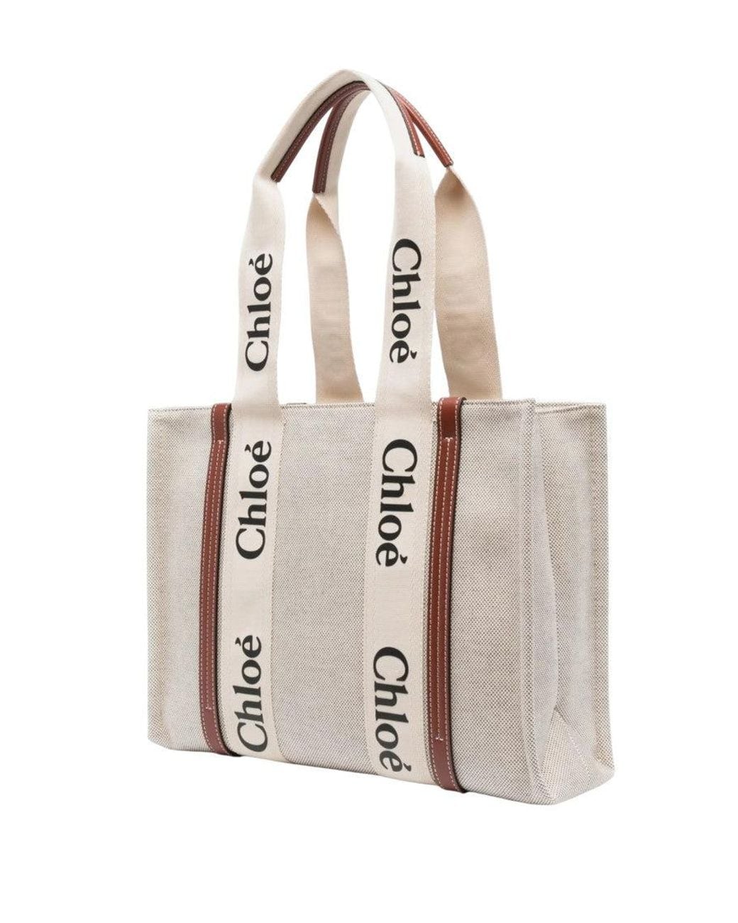 Chloé Natural Woody Large Tote