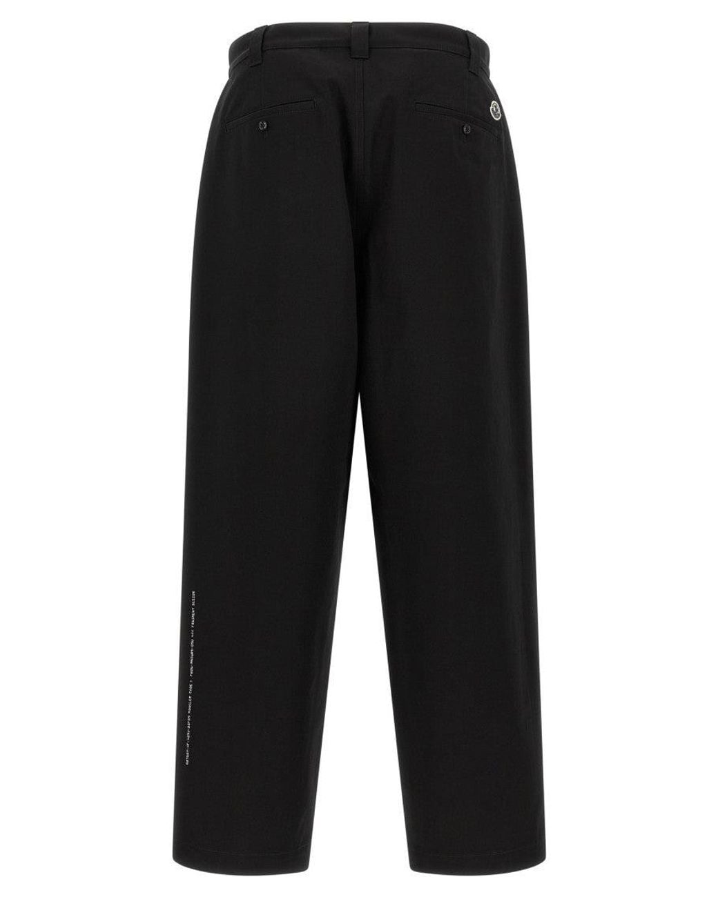 Moncler Genius Black Moncler X Fragment Pants for men